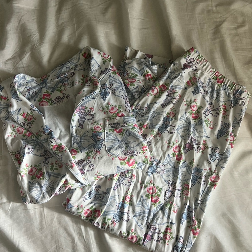 Roller Rabbit x LoveShackFancy pajamas
